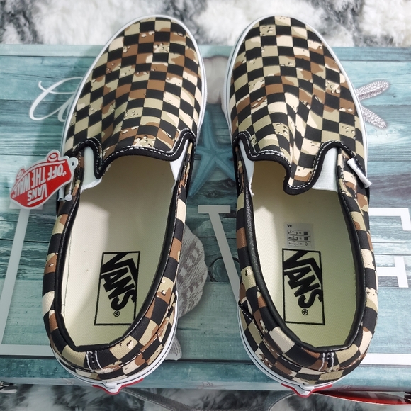 Vans men Classic slip on Checkerboard - Picture 3 of 9